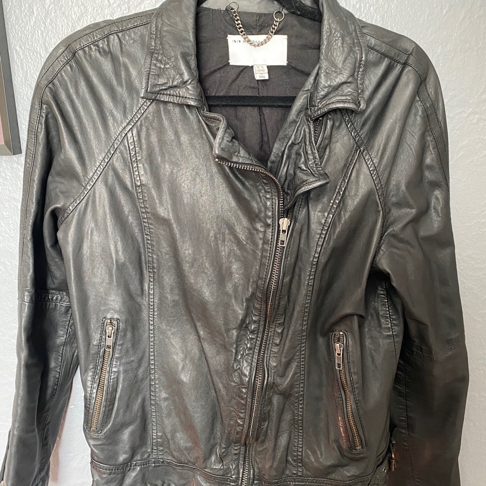 Black Genuine Leather Jacket